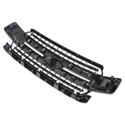 Solid Spare JL3Z-8200-FCPTM Hood Grille Bumper Upper Gray Set For Ford F-150 2018-2020 New