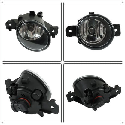 Solid Spare Fog Lights Set&Rear Trunk Trim Strip Liftgate Handle For 13-16 Nissan Pathfinder