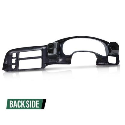 Solid Spare Fit For 95-05 Chevy Astro GMC Safari Cluster Bezel Dash Radio Trim Panel Blue