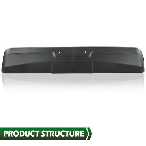 Solid Spare Fit For EZGO Marathon 88-94 Golf Cart Front Cowl Cap Without Headlight Black New