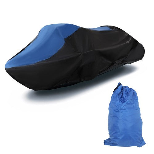 Solid Spare 600D Heavy Duty Trailerable Watercraft Waterproof Jet Ski Cover 116"-125" 2 Seat