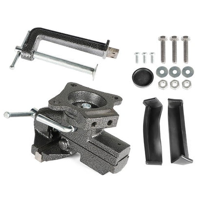 Solid Spare 3.3 Inch Quick Adjustment Home Vise Dual-purpose Combined Universal Bench Vise
