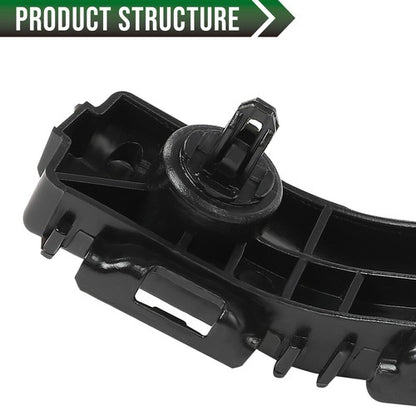Solid Spare Fit For 2014-2016 Toyota Corolla Left & Right Side Front Bumper Bracket