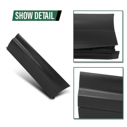 Solid Spare Fit For 2011-2018 Porsche Cayenne Rear Left Side Door Lower Molding Trim Panel
