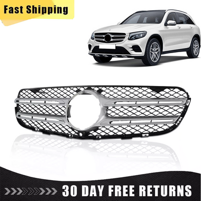 Grill Front Upper Grille For 2016-18 2019 Mercedes Benz X253 GLC300 2538802000