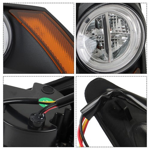 Solid Spare LED Headlight LEDTaillight Light Kit For Yamaha Drive2 Golf Cart 2017-Up US