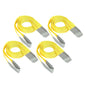 Solid Spare Lift Sling Straps 10' x 2" 14000 Pound Capacity 4-Pack Heavy Duty Lifting Slings