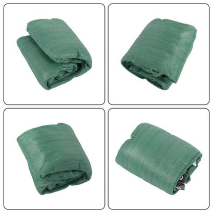 Solid Spare dark green 5FTx50FT garden privacy fence heavy duty barrier net with zip ties