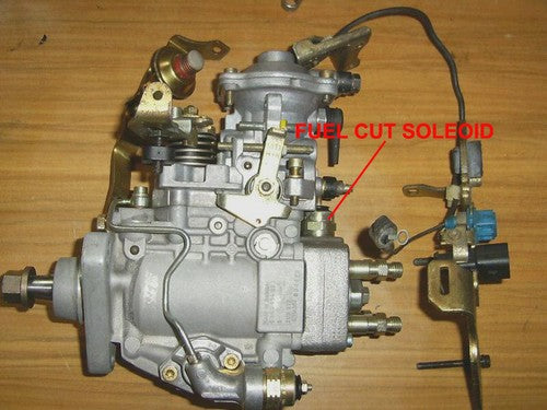 Solid Spare Fuel Solenoid 3903576 for Hyundai Excavator Wheel Loader Bosch VE Pump 24V