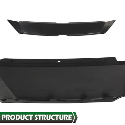 Solid Spare MA1201100 Front Upper Grille Cover Molding Fit For 2014-2016 Mazda 3 & 3 Sport