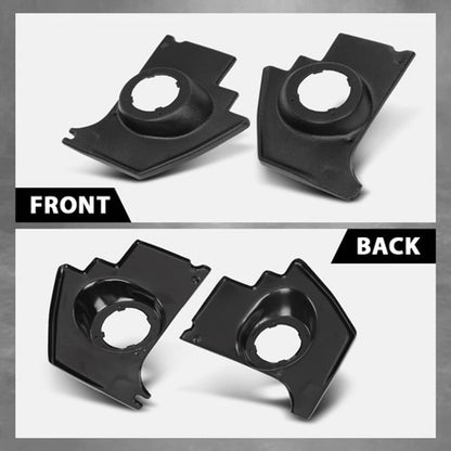 Solid Spare NEW Fit For 1963-66 Dart /1964-66 Barracuda Molded Kick Panels With Speaker Pods