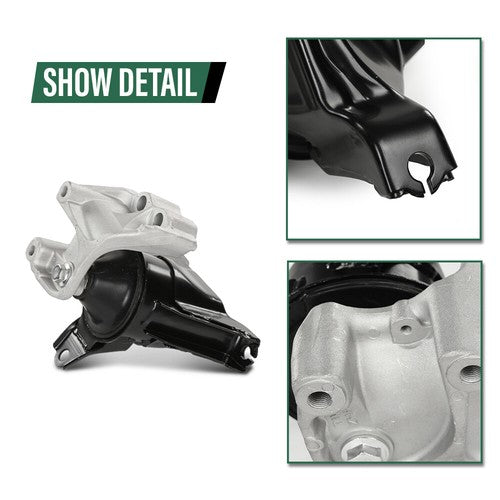 Solid Spare For 2015-2017 Honda CRV CR-V 2.4L Automatic Motor Mount Kit Engine Mount Set 5PC