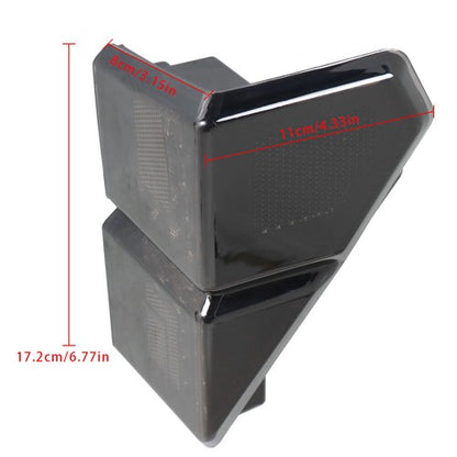 Solid Spare For 2018 2019-2021 Polaris Ranger 1000 XP Crew Rear Left Right LED Tail Lights