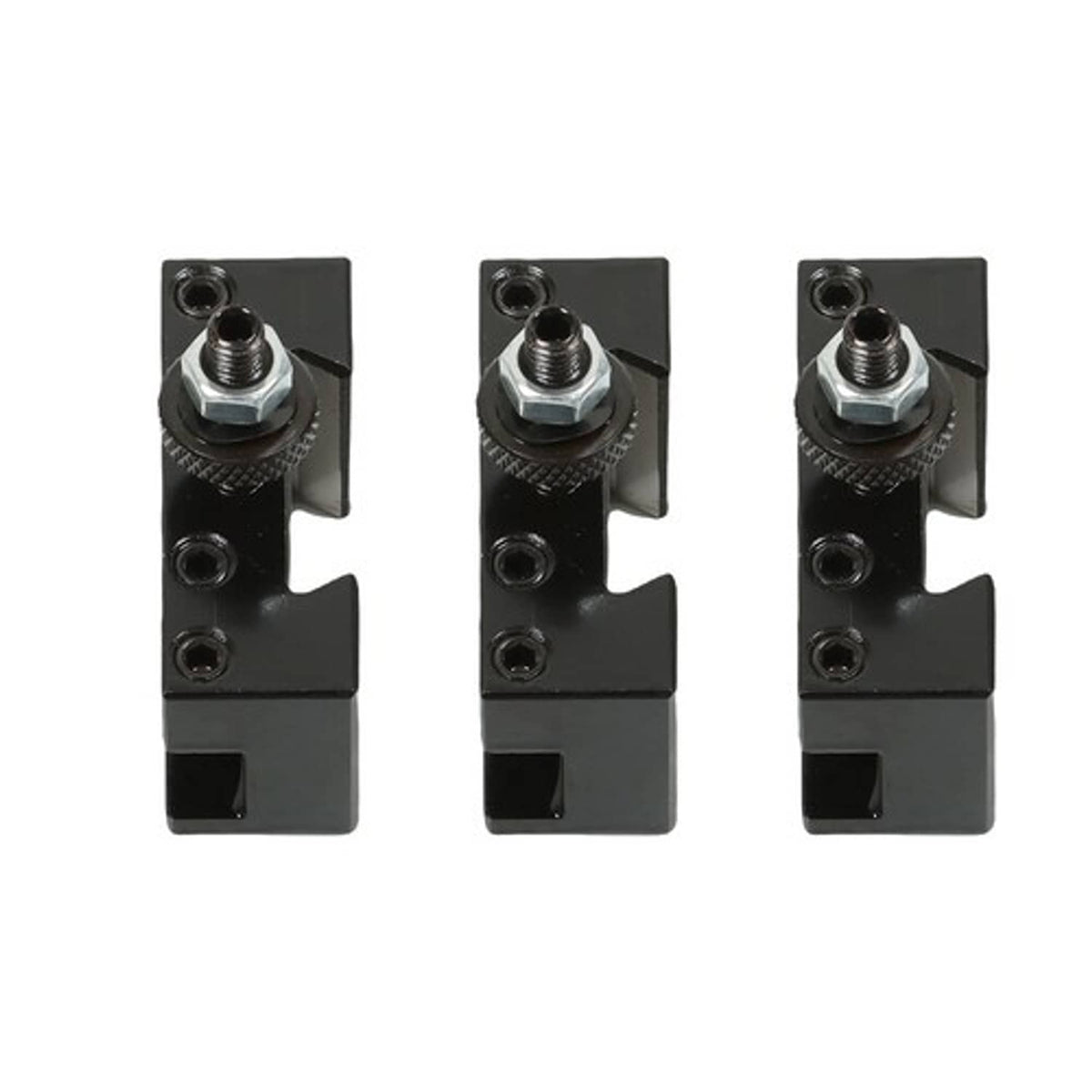 Solid Spare New 3PCS #1 Quick Change Turning & Facing Lathe Tool Post Holder 250-001 OXA