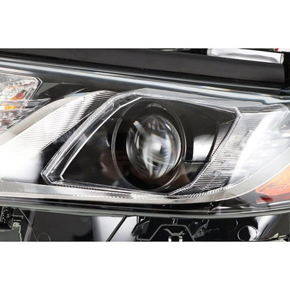 Solid Spare Driver Side Black Housing Headlight Lamp For Toyota Camry L/Le/Se 2018-2019