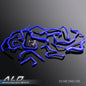 Solid Spare NEW FIT FOR RENAULT 5GT R5 TURBO SUPER 1.4L SILICONE RADIATOR COOLANT HOSE KIT