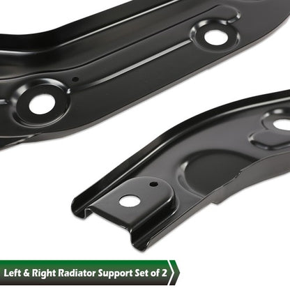 Solid Spare Left+Right Radiator Support Replacement Fit For 2012-2015 Volkswagen Passat