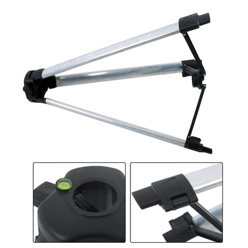 Solid Spare 4.2M/13.8Ft Max Height Laser Level Pole Mount Telescopic Pole for Laser Level