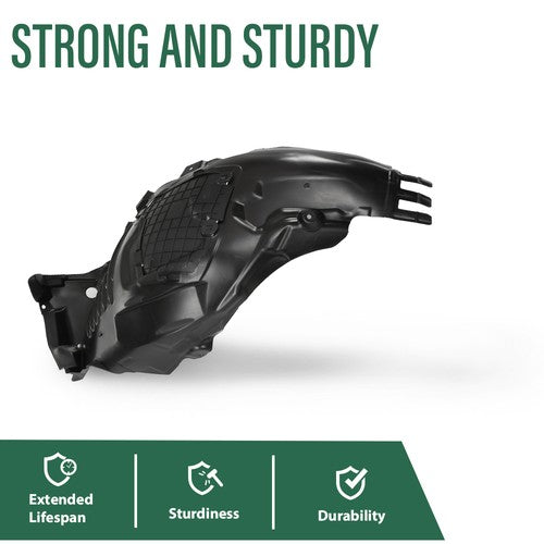 Solid Spare Fit For 2015-2021 Mercedes-Benz W205 C-Class Front Right Side Fender Liner