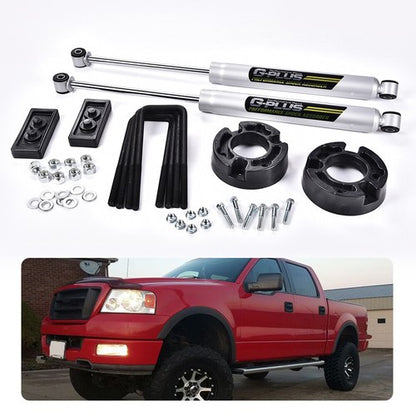 Solid Spare Fit For 2004-2008 Ford F150 2.5" Leveling Lift Kit N3 Shock Suspension Lift Kit