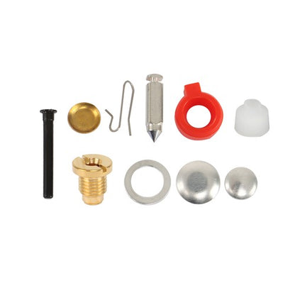 Solid Spare 2× 398453 Carburetor Carb Kit W/ Float For Johnson Evinrude 9.9HP 15HP 1974-1988