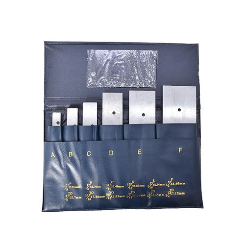 Solid Spare 3/8" - 2-1/4" Adjustable Parallel Set Precision Parallel Measurement 6 Pcs/Set