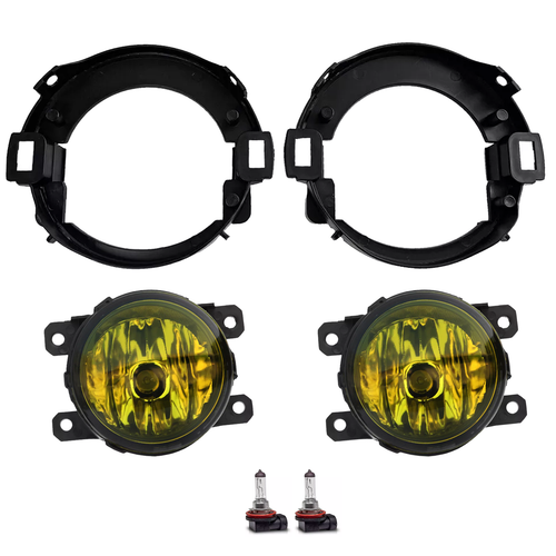 2P Fog Light For 2010-2019 Nissan Frontier 2005-2015 Nissan Xterra  w/Bulb Cover