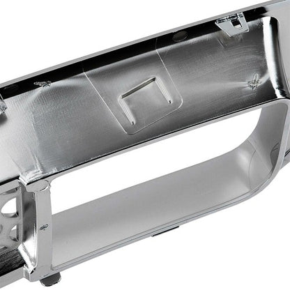 Solid Spare FOR 07-13 GMC SIERRA 1500 DENALI PICKUP BOTTOM LOWER BUMPER MESH GRILLE CHROME