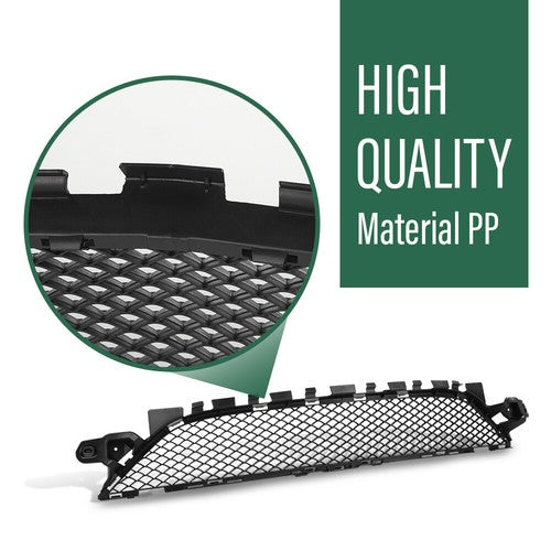 Solid Spare Front Center Bumper Grille Fit For Mercedes-Benz C300 C400 C450 AMG MB1036143