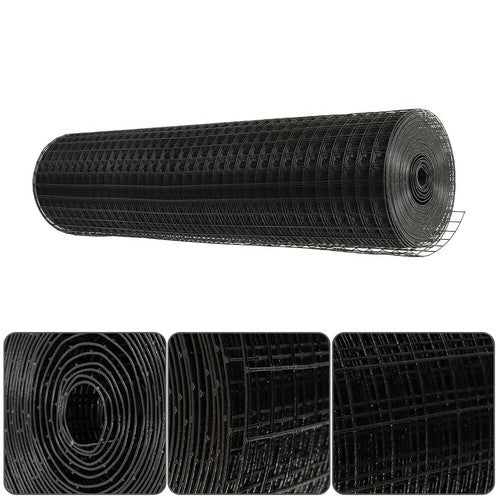 Solid Spare 1"x1"16 Gauge 36"x50' Welded Wire Fence Vinyl Coated Chicken Rabbit Mesh