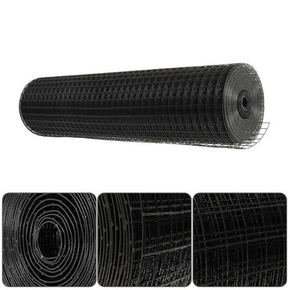 Solid Spare 1"x1"16 Gauge 36"x50' Welded Wire Fence Vinyl Coated Chicken Rabbit Mesh