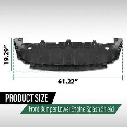 Solid Spare Fit For 14-17 Mercedes-Benz GLA 250 X156 Front Engine Splash Guard Under Cover