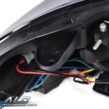 Solid Spare FIT FOR 2006-2016 CHEVY IMPALA LIMITED SMOKED /CLEAR CORNER HEADLIGHT HEAD LAMPS