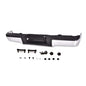 Solid Spare Fit For 2009-2014 Ford F150 Truck Chrome Complete Rear Steel Bumper Assembly