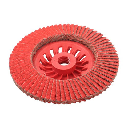 Solid Spare 10 Pack 4-1/2 x 7/8" Flap Sanding Disc 40 Grits Type 29 Ceramic Grinding Wheel
