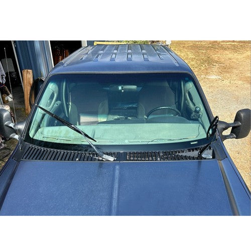 Solid Spare For Ford 99-07 F250 F350 Windshield Wiper Vent Cowl Screen Cover Grille Panel