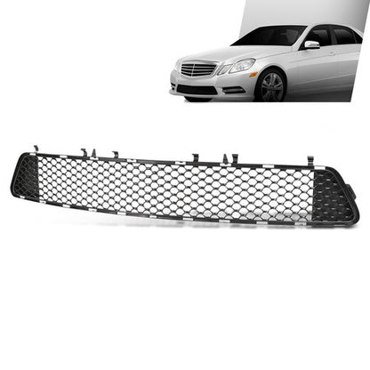Solid Spare Fit For 10-13 Mercedes-Benz E300/E350/E550 Front Bumper Lower Honeycomb Grille