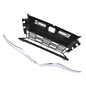 For 2023-2024 Nissan Altima SV Front Bumper Upper Grille & Grille Chrome Molding