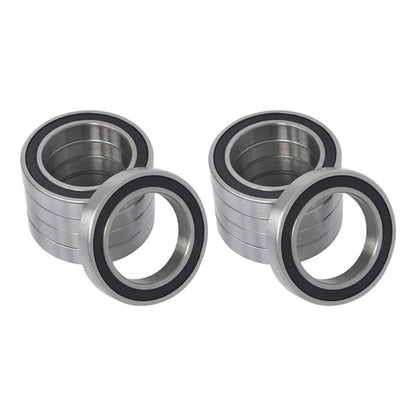 Solid Spare 10Pcs 6909-2RS Bearings 45×68×12mm Double Rubber Seals Deep Groove Ball Bearing