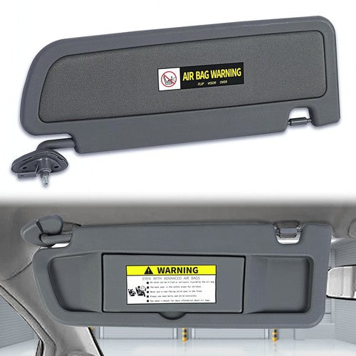 Solid Spare Driver Side Left Sun Visor For Honda Civic 2006 2007 2008 2009 2010 2011