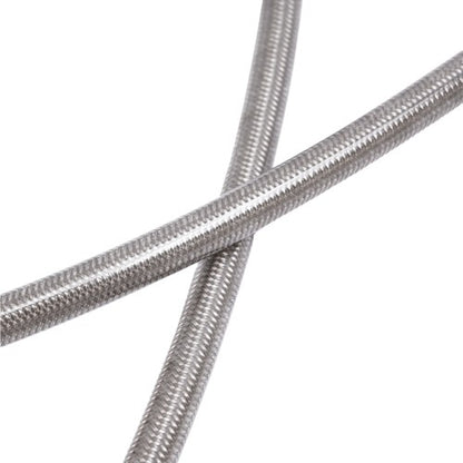 Solid Spare Front Braided Racing SS Brake Line + 3" For Yamaha Blaster 200 1989-2006