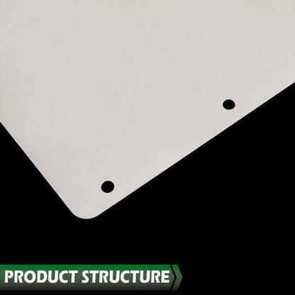 Solid Spare Fit For 1961-1962 Chevrolet Impala Aluminum A/C Heater Delete Panel Plate