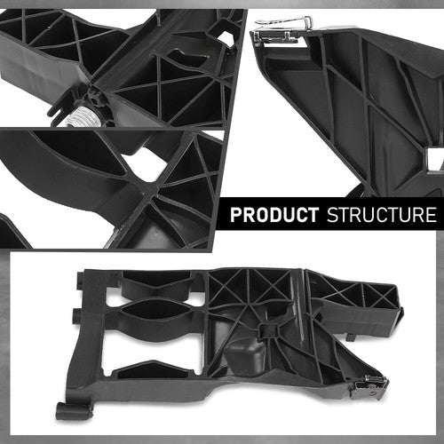Solid Spare Fit For 12-18 Audi A7 A6 C7 Front Bumper Headlight Support Bracket Left+Right