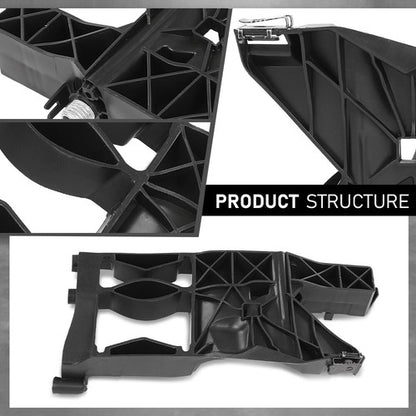 Solid Spare Fit For 12-18 Audi A7 A6 C7 Front Bumper Headlight Support Bracket Left+Right