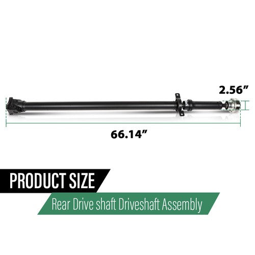 Solid Spare Rear Driveshaft Assembly Fit For Ford Explorer Sport Trac 4.6L 4.0L 7A2Z4R602D