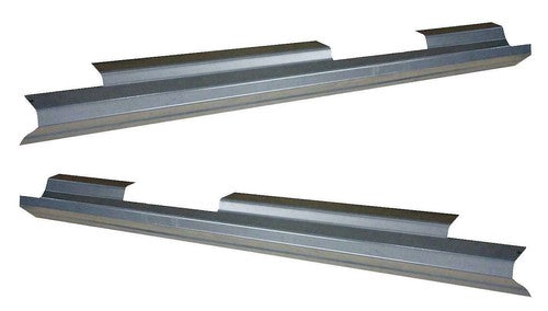 Solid Spare PAIR Slip-On Rocker Panel For GMC Sierra Chevy Silverado Avalanch Crew Cab 99-07