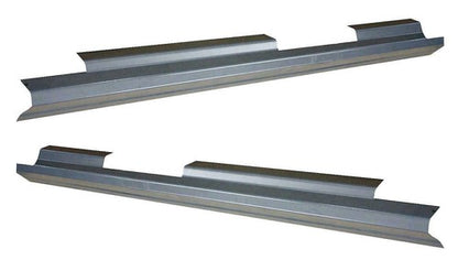 Solid Spare PAIR Slip-On Rocker Panel For GMC Sierra Chevy Silverado Avalanch Crew Cab 99-07
