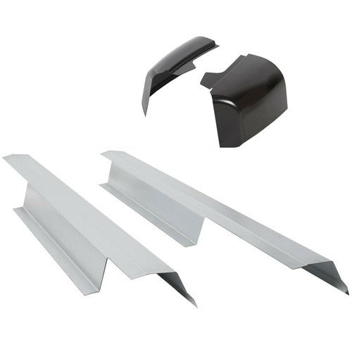 Solid Spare Rocker Panel &Cab Corner For 07-13 Chevy Silverado Standard /Regular Cab 2 Door