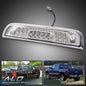 Solid Spare LED Third Brake Light Cargo Lamp Chrome Fit For 14-18 Chevy Silverado GMC Sierra