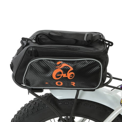 Solid Spare ECOTRIC Cycling Bicycle Rear Rack Bag Waterproof Bike Trunk Pannier Saddle Bag